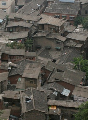 From cable car crossing river, old part of town, Chongqing, China, 2009 (5002) - Copy From cable car crossing river, old part of town, Chongqing, China, 2009 (5002) - Copy