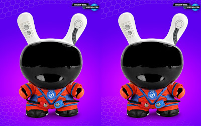 San Diego Comic-Con 2021 Exclusive The Stars My Destination ORION Edition 8” Astronaut Dunny Vinyl Figure by Kidrobot