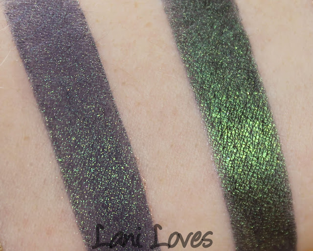 Femme Fatale Friday: The Girl Who Cried Monster Eyeshadow Swatches & Review