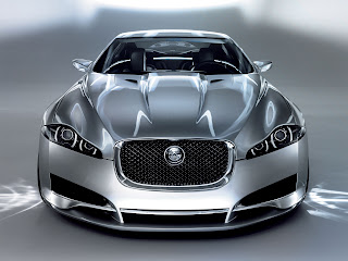 View of the Front side Jaguar Xf