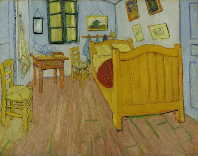 Bedroom in Arles, 1888. Van Gogh Museum, Amsterdam painting Vincent van Gogh