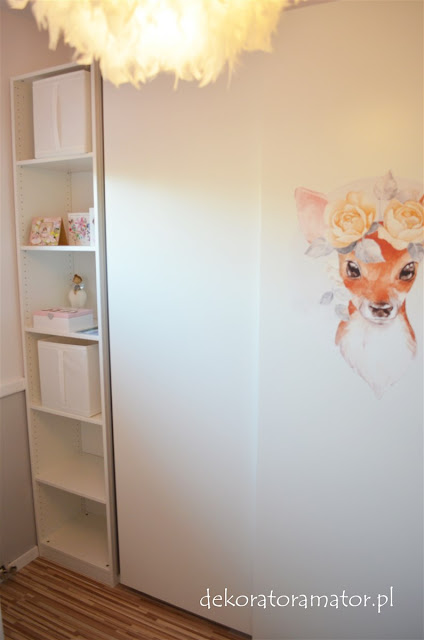 pokój dziecięcy pokój dziecka pokój dziewczynki kidsroom nursery różowy pokój 