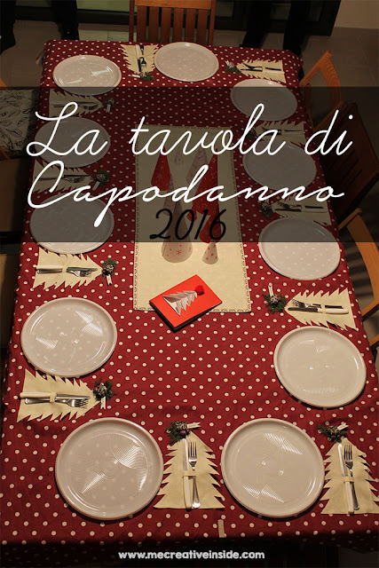 La tavola di Capodanno come apparecchiare idee facili semplici diy tutorial mecreativeinside