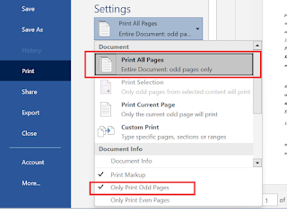 Cara Print Bolak-Balik di Microsoft Word