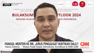 Pakar UGM Sebut MK Bisa Diskualifikasi Gibran karena Lakukan Kecurangan dan Manipulasi Syarat Pencalonan