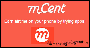 mCent App To Make Money Using Android