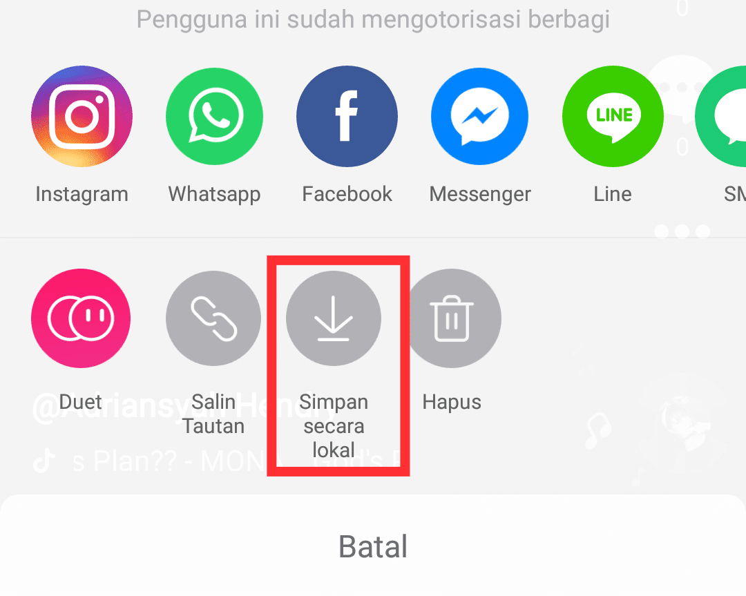 Cara Download Video Tiktok Sendiri/Orang ke Galeri HP dengan Mudah