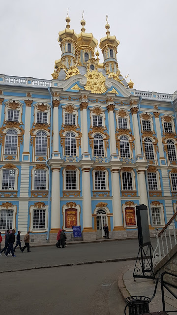 ST PETERSBURG, VISIT TO CATHERINE PALACE