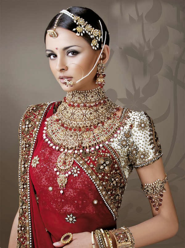 Beautyfashionandkiran: Wedding Hairstyle ideas for Bride.