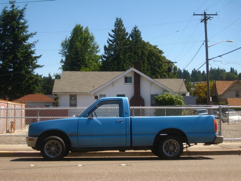 Little Blue Pickup 1 1982 Chevrolet Luv Diesel