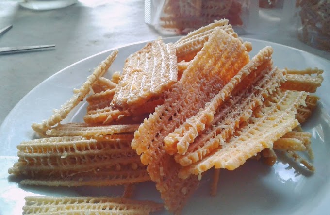 Cara membuat keripik pisang Krispy gedebog pisang