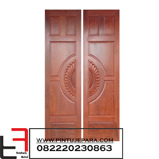 pintu rumah kayu jati