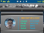 Download BBM Chat Me Gradient Black V2.12.0.9 Apk Terbaru Gratis