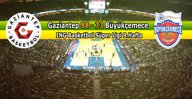 Ligde 9. Haftanın Açılış Maçını Gaziantep Basketbol Kazandı