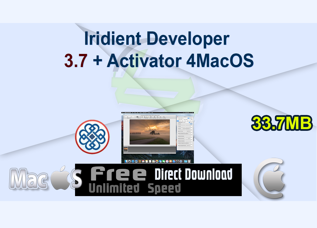 Iridient Developer 3.7 + Activator 4MacOS