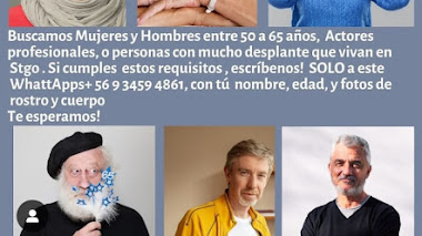 CASTING en CHILE: Se buscan HOMBRES y MUJERES entre 50 y 65 años ACTORES / ACTRICES 