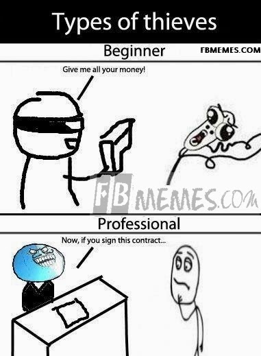 Two Types of Thieves | Beginner and Professional