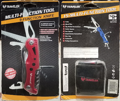 Tampilan Kemasan Traveler 9074816 Multi-Function Tool 9 in 1