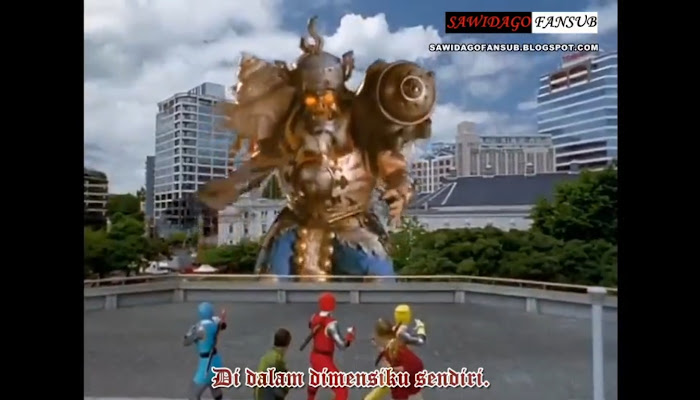 Power Ranger Ninja Storm Episode 13 Subtitle Indonesia