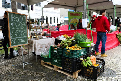 FEIRA DE ORGÂNICOS NA PÇA SANTOS ANDRADE, CURITIBA