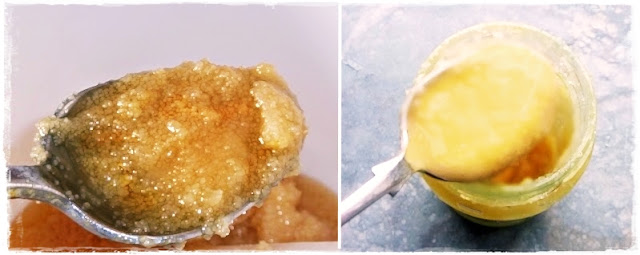 stirring crystallised honey turns it into creamy, soft and spreadable honey