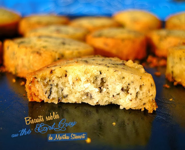 biscuits sablés au thé earl grey de martha stewart