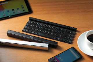 LG Rolly Keyboard : First Solid Rollable Wireless Portable Keyboard