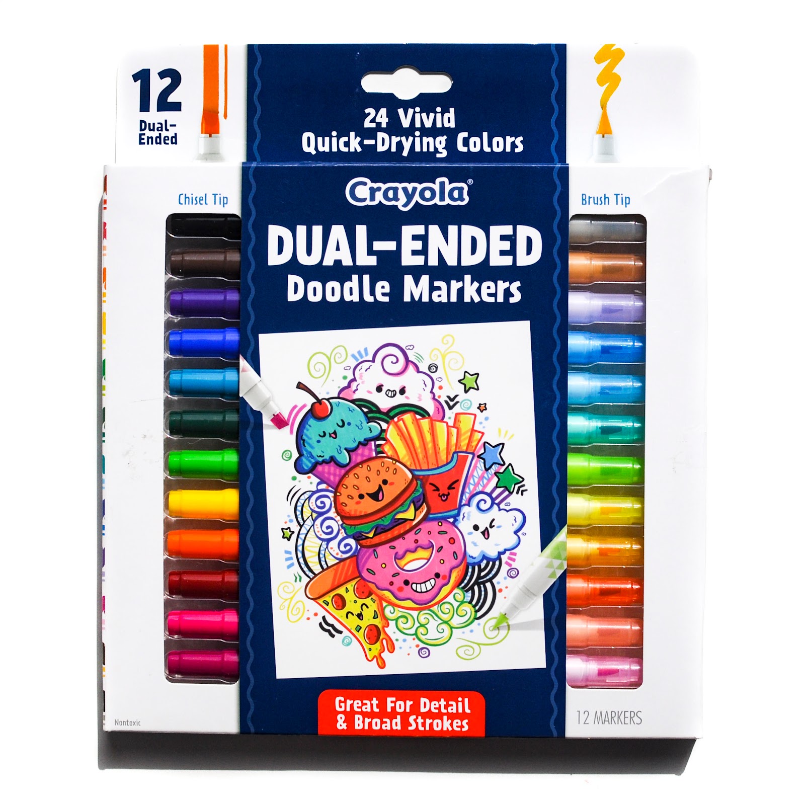 Review: Crayola Brush & Detail Markers – Pretty Prints & Paper
