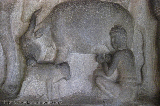 Detail of Krishna Mandapam UNESCO