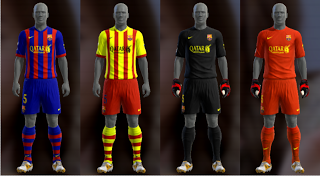 kits barcelona 2013- 2014 998pow pes 2013