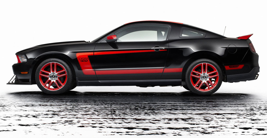 The 2012 Ford Mustang Boss 302s