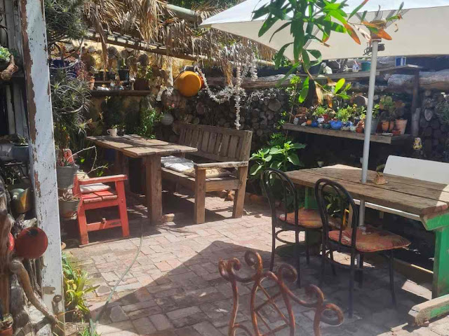 Seating area at The Scone Shack - Cape Town