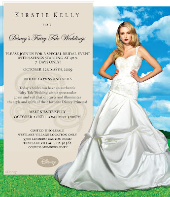 KIRSTIE KELLY for Disney Fairy Tale Weddings is having a special Bridal 