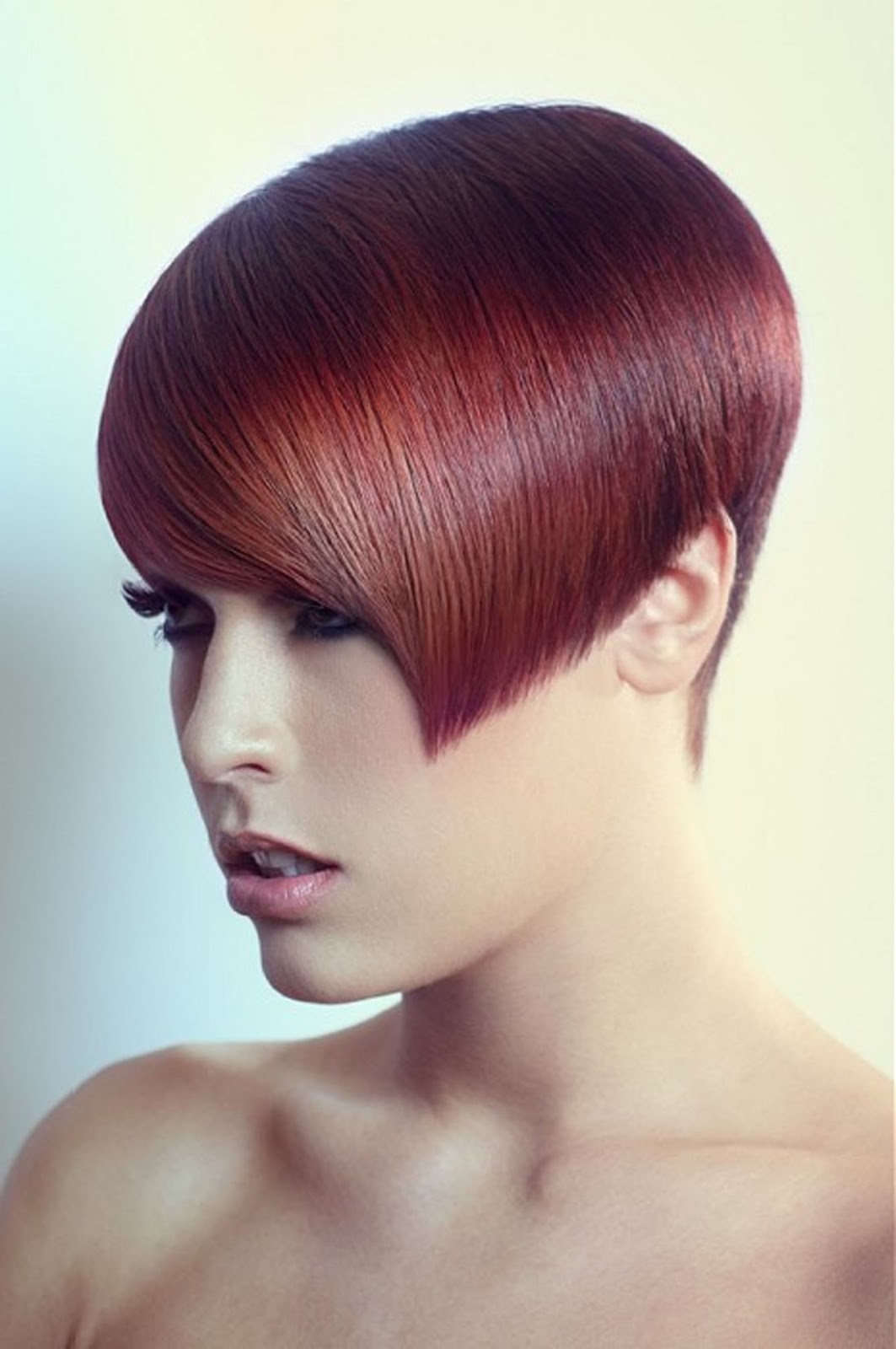 cute short hairstyles and color