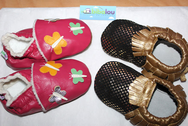 chaussons souples bébés