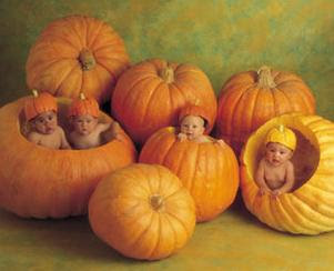 Cute Babies Halloween Wallpaper