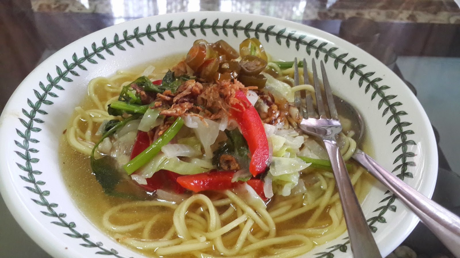 Resepi Masakan Kegemaran: Mee Sup Resepi Azie Kitchen