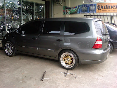 modifikasi grand livina silver