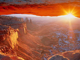 Sunrise Grand Canyon, Arizona, Amerika Serikat