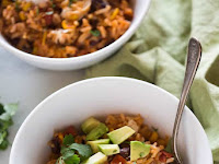 INSTANT POT CHICKEN TACO BOWLS