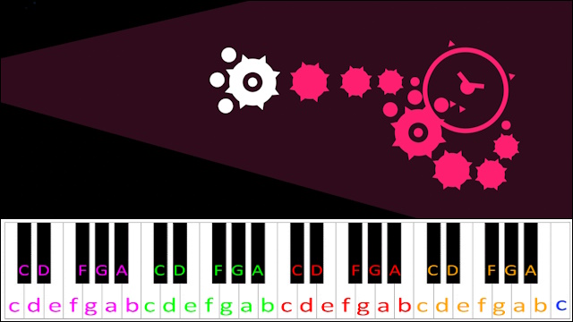 Long Live the New Fresh (Just Shapes and Beats) Piano / Keyboard Easy Letter Notes for Beginners