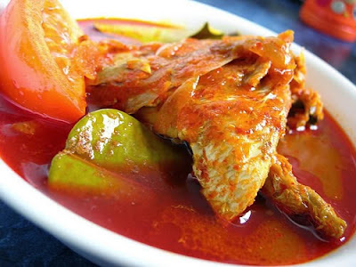 Asam Pedas Ikan Merah Style Johor Untuk Berbuka