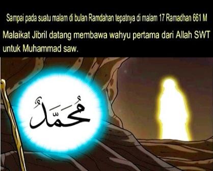 Nabi Muhammad SAW Menjadi Rasul