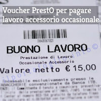 voucher presto per lavoro accessorio occasionale