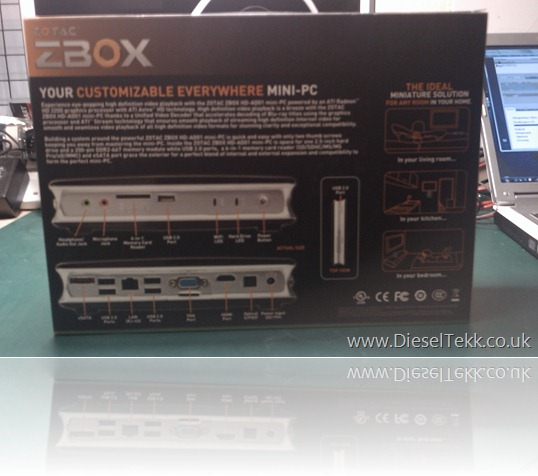 DieselTekk.co.uk Zotac ZBOX HD-ADO01 - Unboxing Image (2)