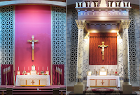 Before and After: Sacred Heart FSSP Parish in Fort Wayne, Indiana