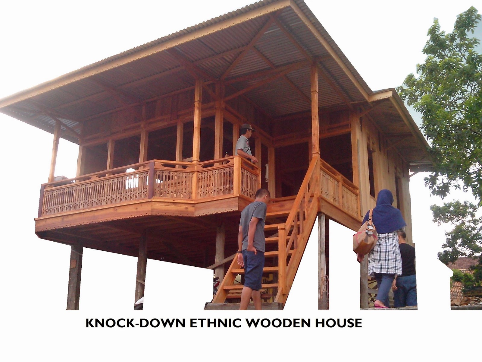  Indonesian Ethnic Wooden House Jual Rumah Kayu Knock Down 