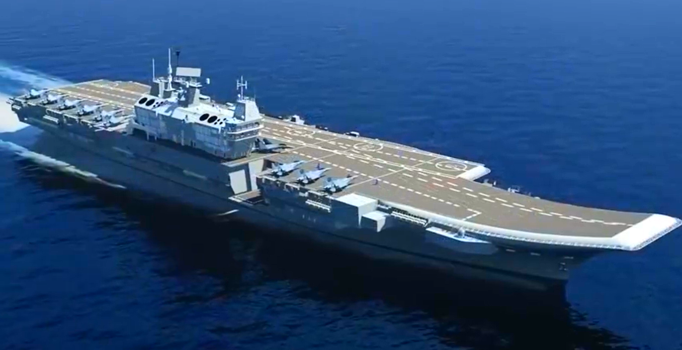 Vikrant Class Indian Indigenous Aircraft Carrier (IAC ...