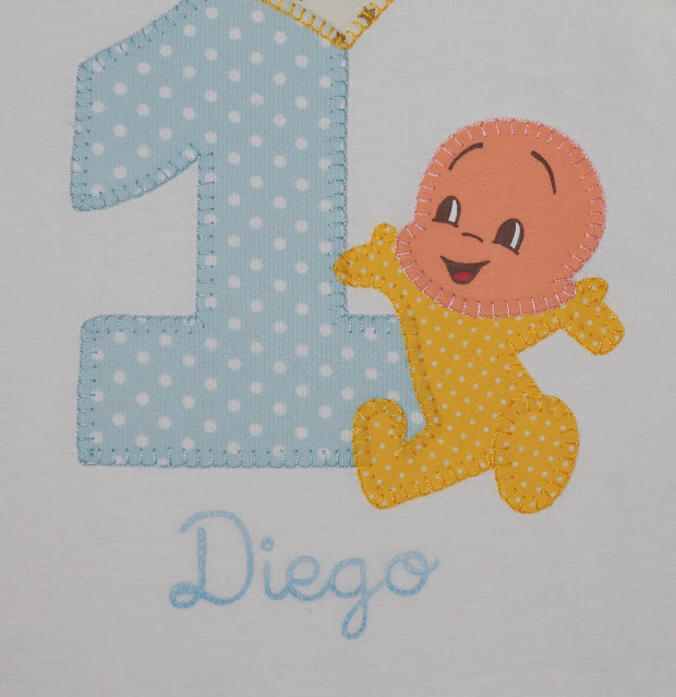 camiseta de cumpleaños 1 año cuquin