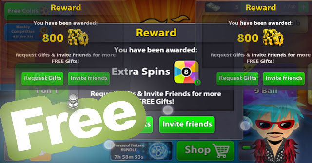 Get Coins 8 Ball Pool Free Rewards